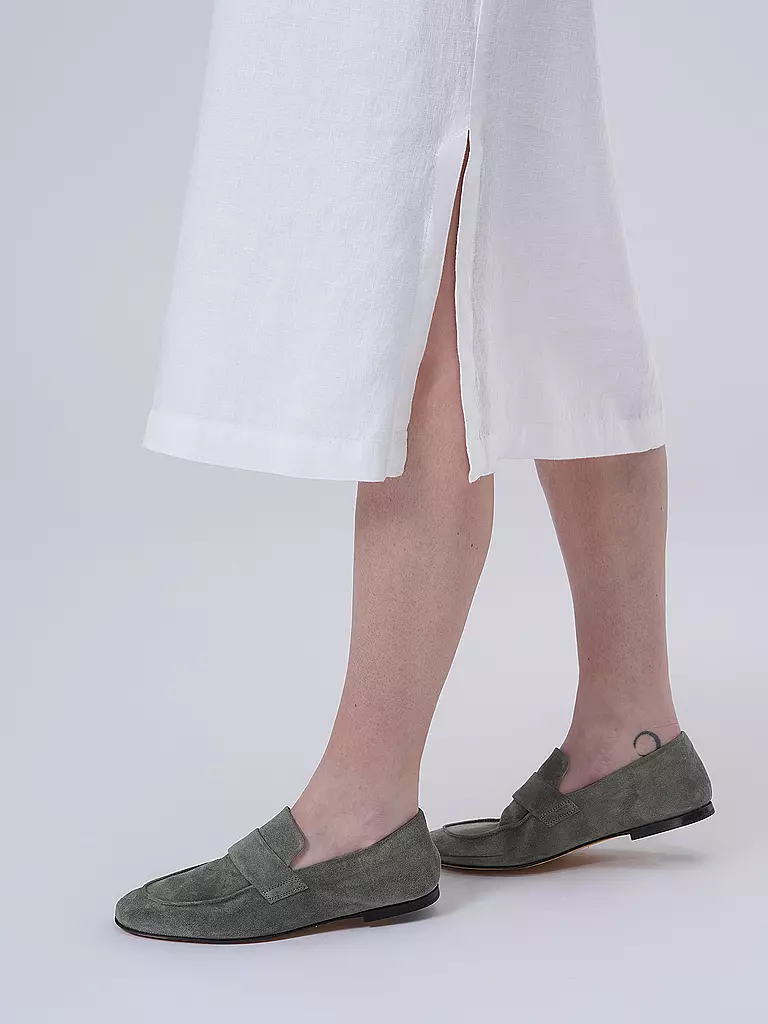 LANIUS | Midikleid | Blanco