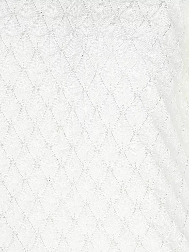 LANIUS | Nombre del producto: Jersey
Marca: LANIUS
Color: crema
Categorías: Moda, Mujer

Largo de la manga: Manga corta
Escote: Cuello redondo
Material: Algodón
Diseño: Liso
Corte (Prenda superior): Regular
Estilo: Pure
Detalles: Patrón de punto | Crema