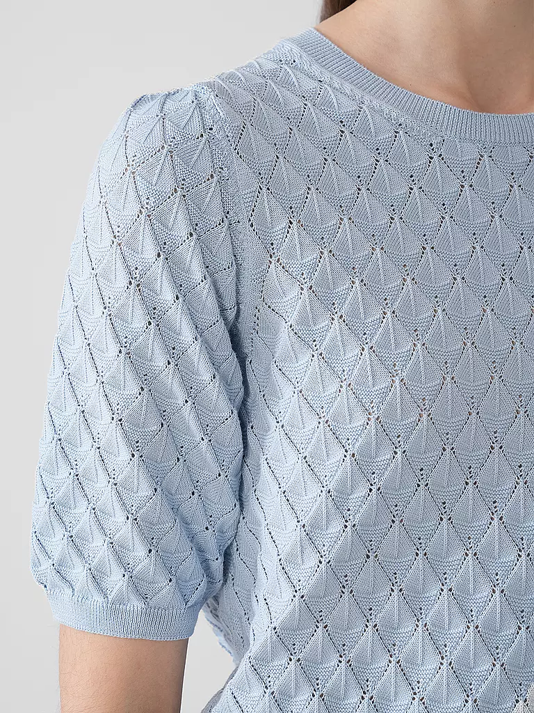 LANIUS | Pullover AJOUR | Azul claro
