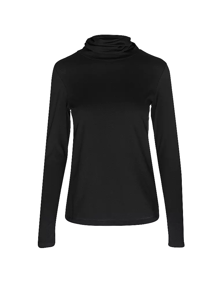 LANIUS | Rollkragenshirt  | Negro
