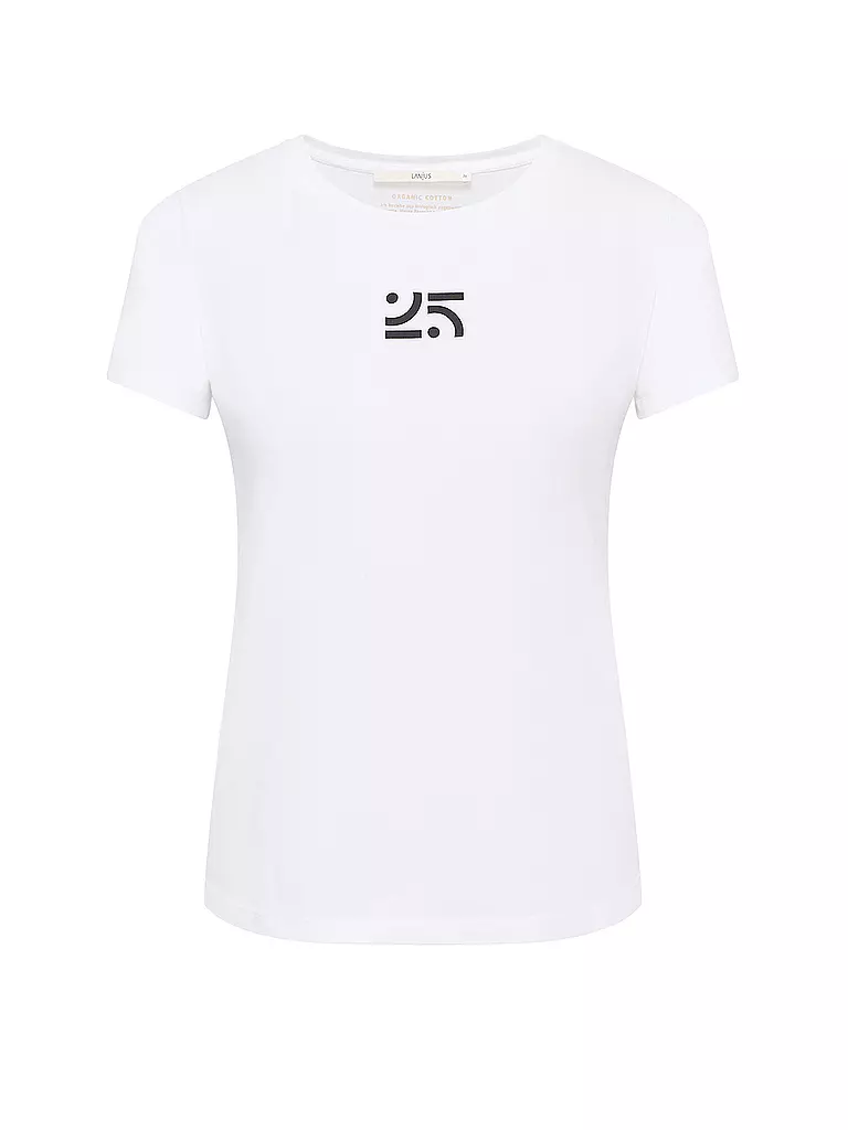 LANIUS | T-Shirt  | Blanco