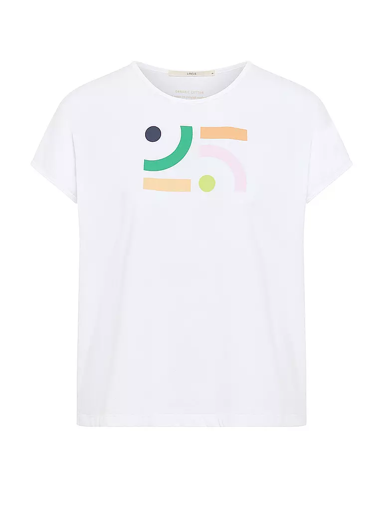 LANIUS | T-Shirt  | Blanco