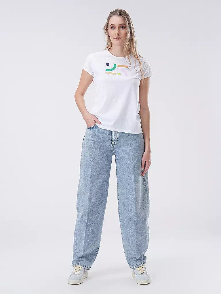 LANIUS | T-Shirt  | Blanco