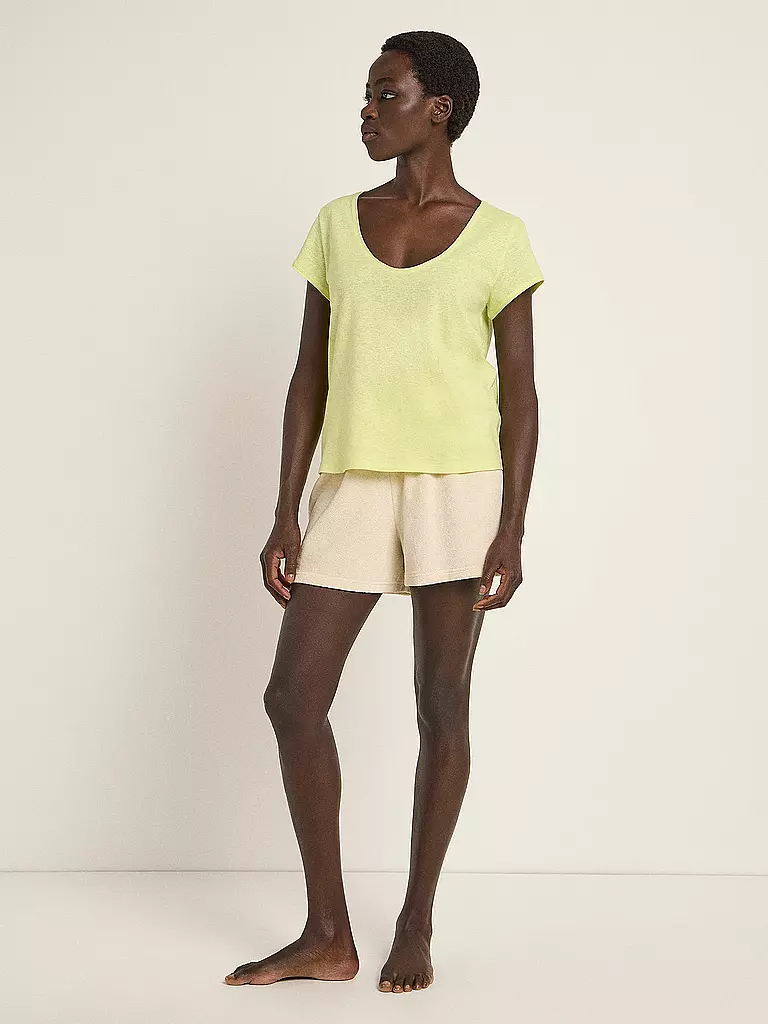 LANIUS | T-Shirt  | Amarillo