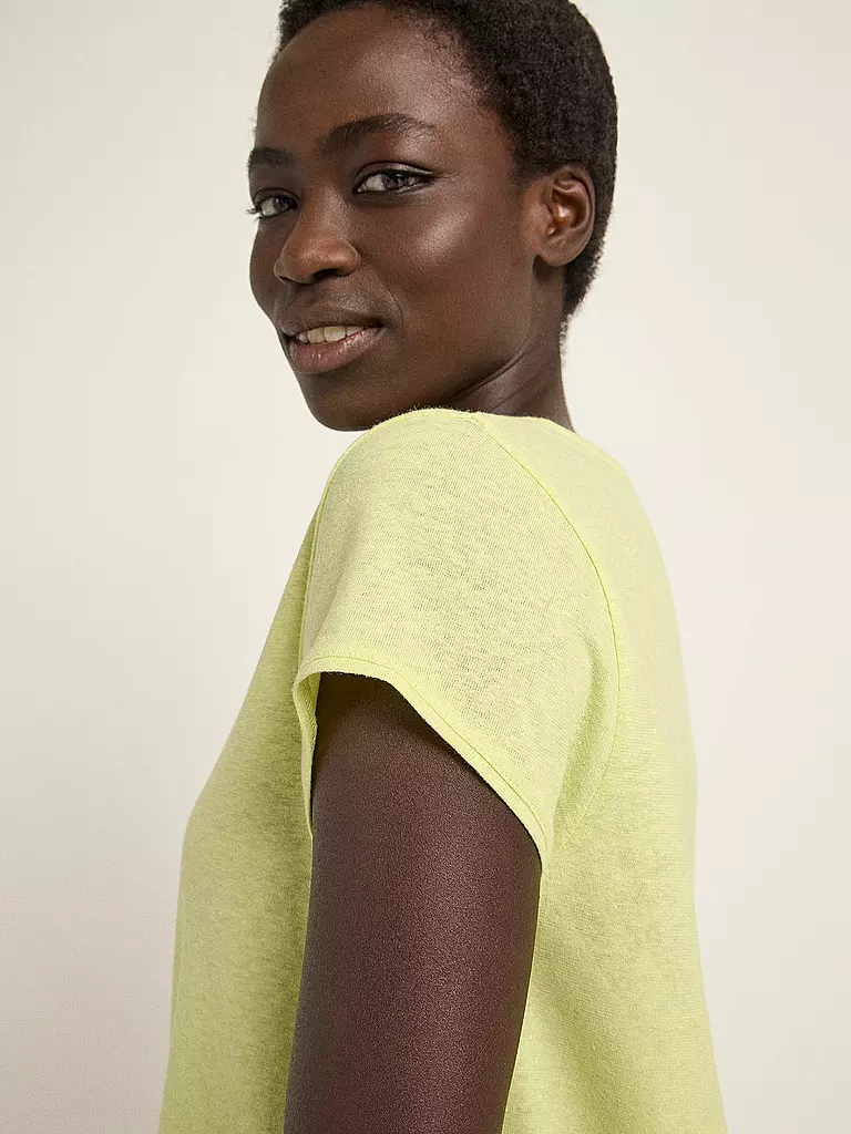 LANIUS | T-Shirt  | Amarillo