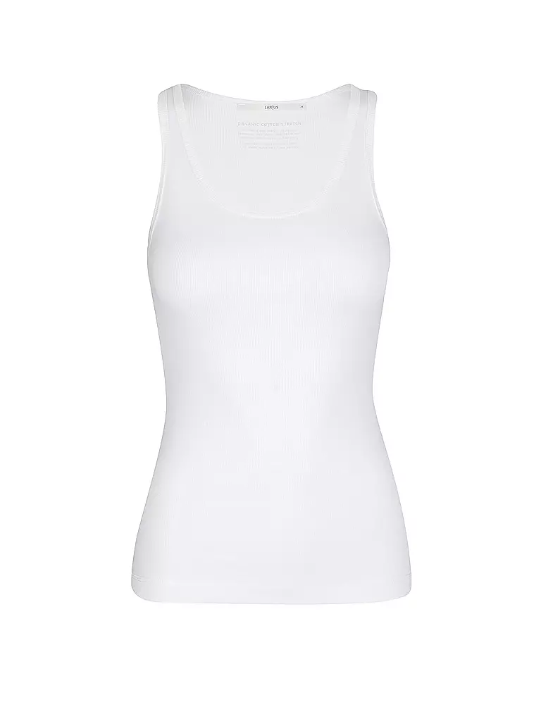 LANIUS | Top de canalé | Blanco