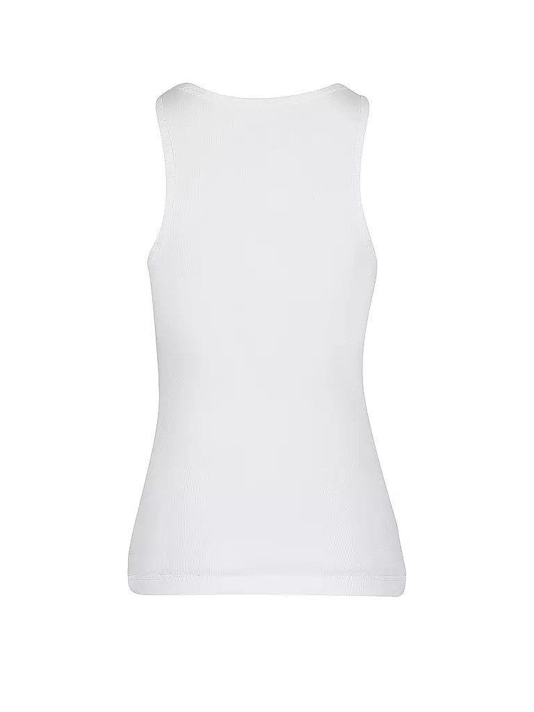 LANIUS | Top de canalé | Blanco