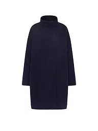 LANIUS | Wollmantel Oversized Fit | Azul oscuro