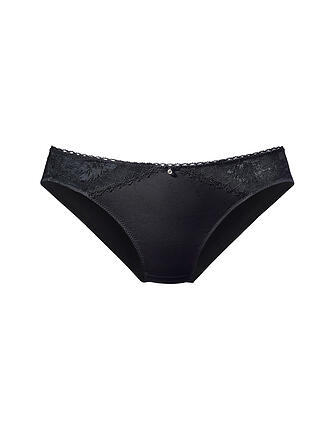 LASCANA | Slip PERFECT BASIC negro