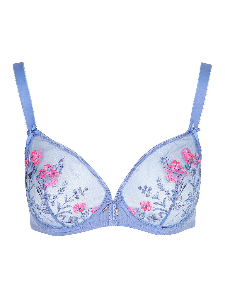 Sujetador con aros MARIA cornfl-pink azul 80E