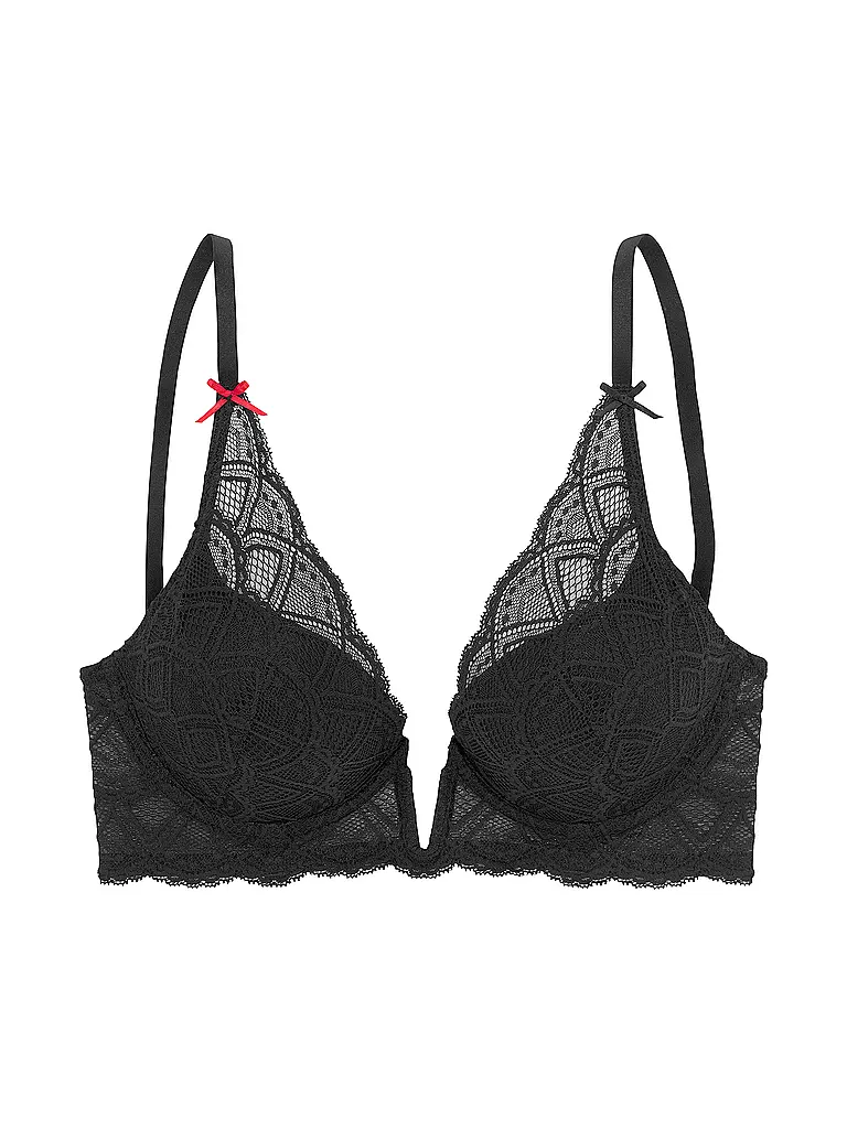 LASCANA | BH gefüttert MIRABELLA black | Negro
