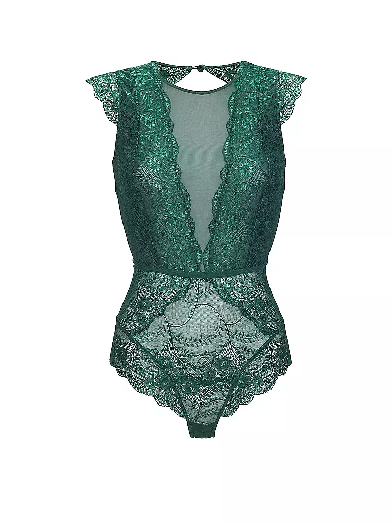 LASCANA | Body sin aros TEMPTATION 5 verde abeto | Verde oscuro