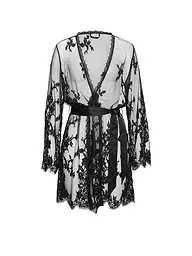 LASCANA | Kimono - Negligé LEO | Negro