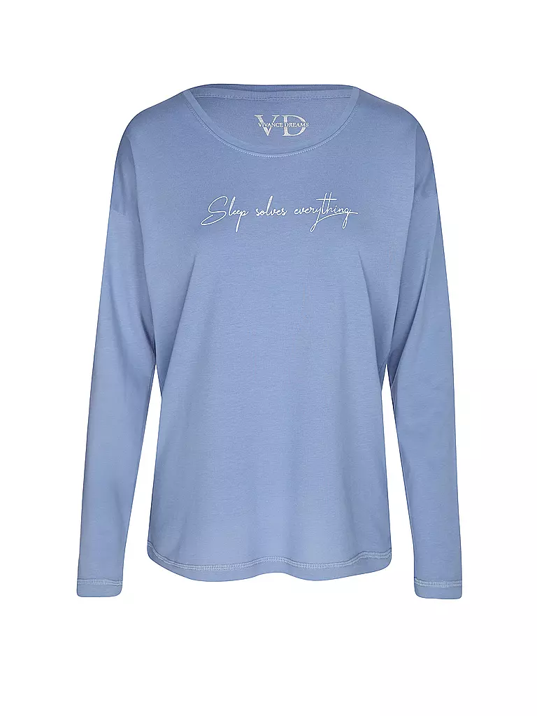 LASCANA | Langarmshirt VIVIANCE DREAMS | Azul