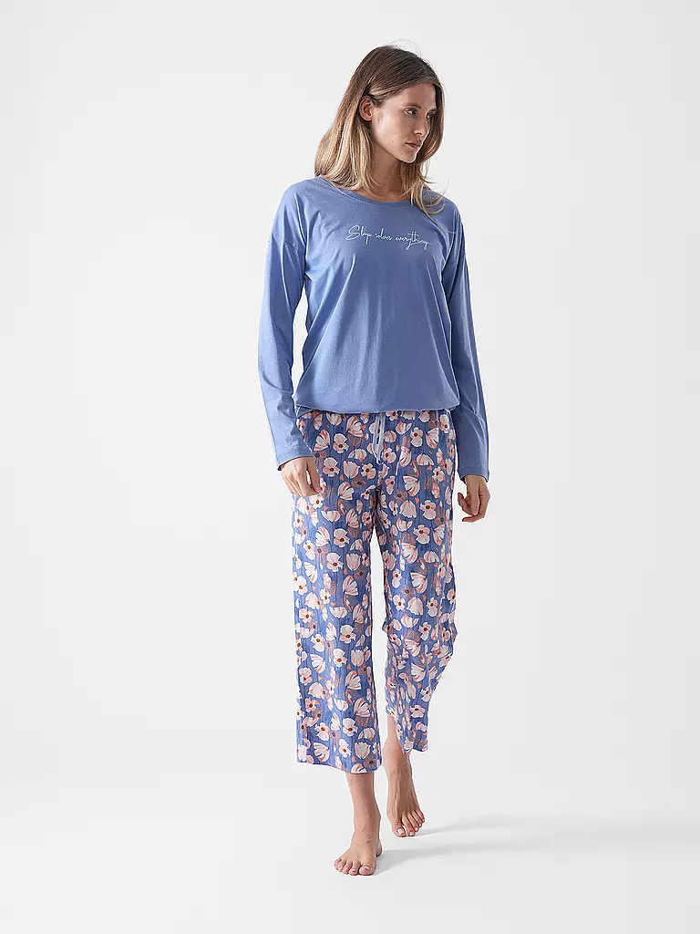 LASCANA | Langarmshirt VIVIANCE DREAMS | Azul