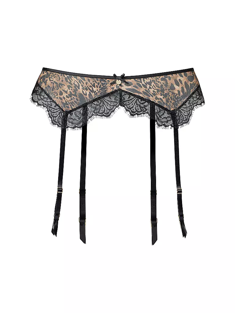 LASCANA | Liguero LEO con estampado de leopardo | Marrón