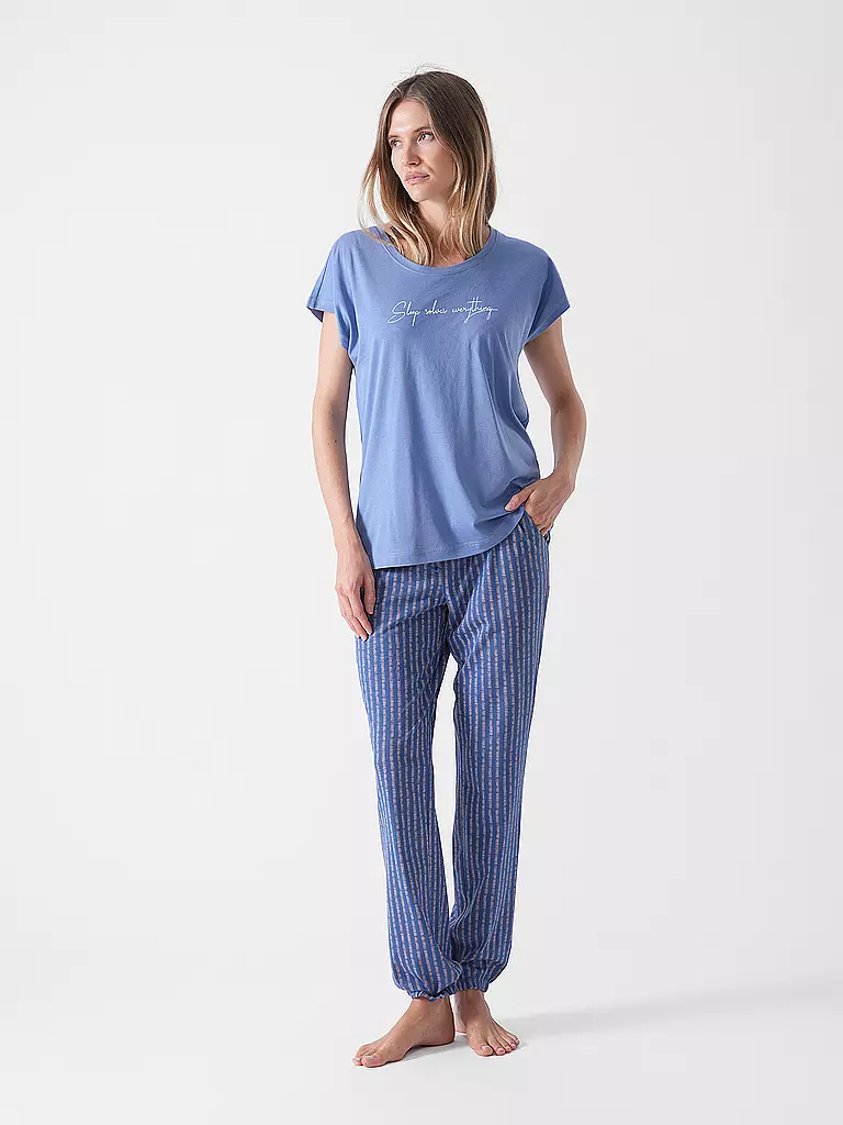 LASCANA | Pantalones de pijama VIVANCE DREAMS | Azul