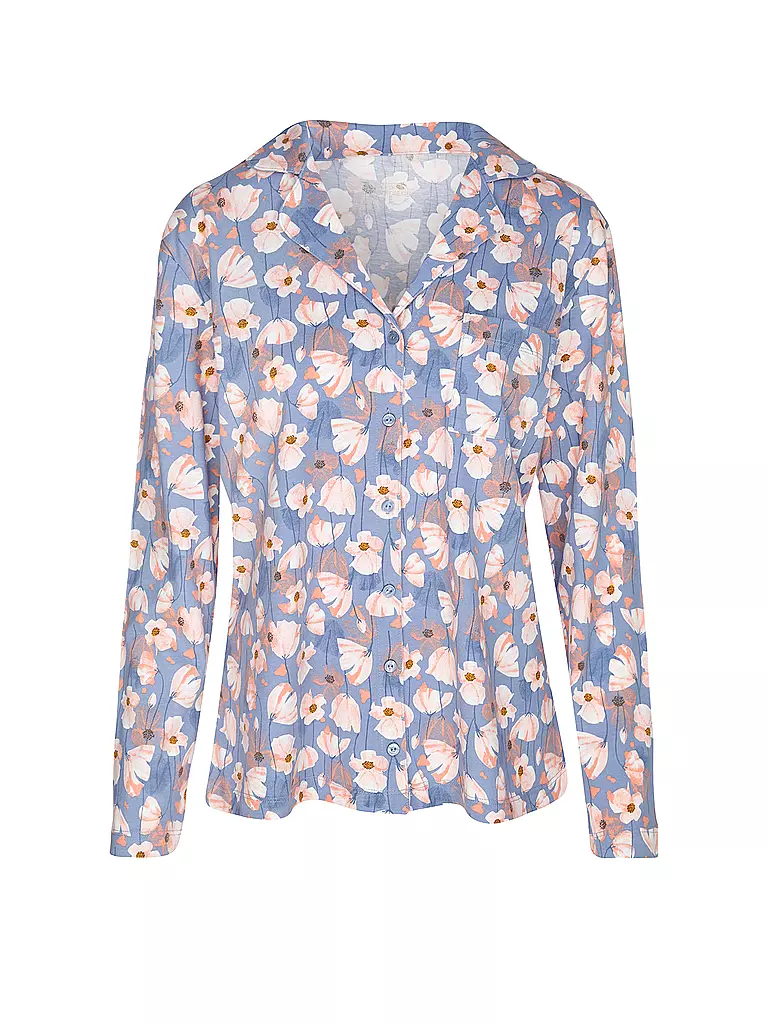 LASCANA | Pyjamaoberteil VIVANCE DREAMS | Azul