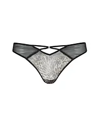 LASCANA | String LEO estampado de leopardo | Marrón