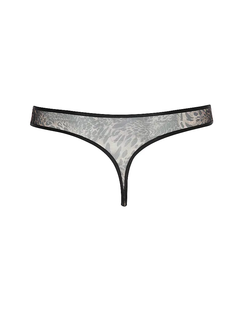 LASCANA | String LEO estampado de leopardo | Marrón