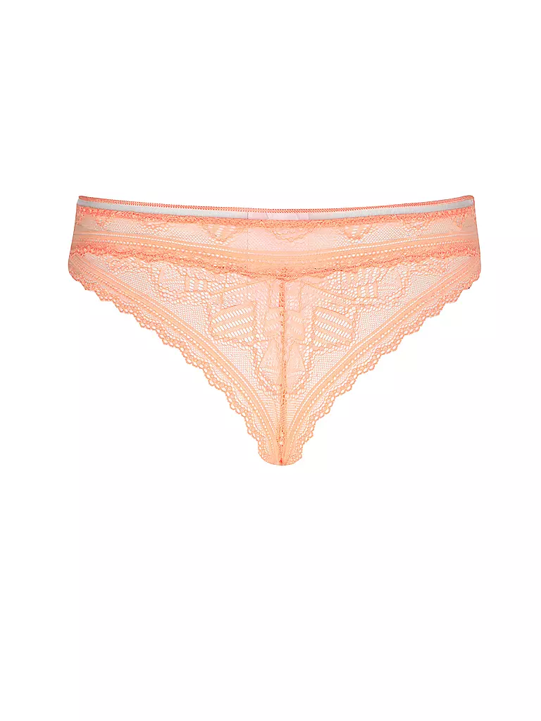 LASCANA | String TIZIANA Neon Peach  | Naranja