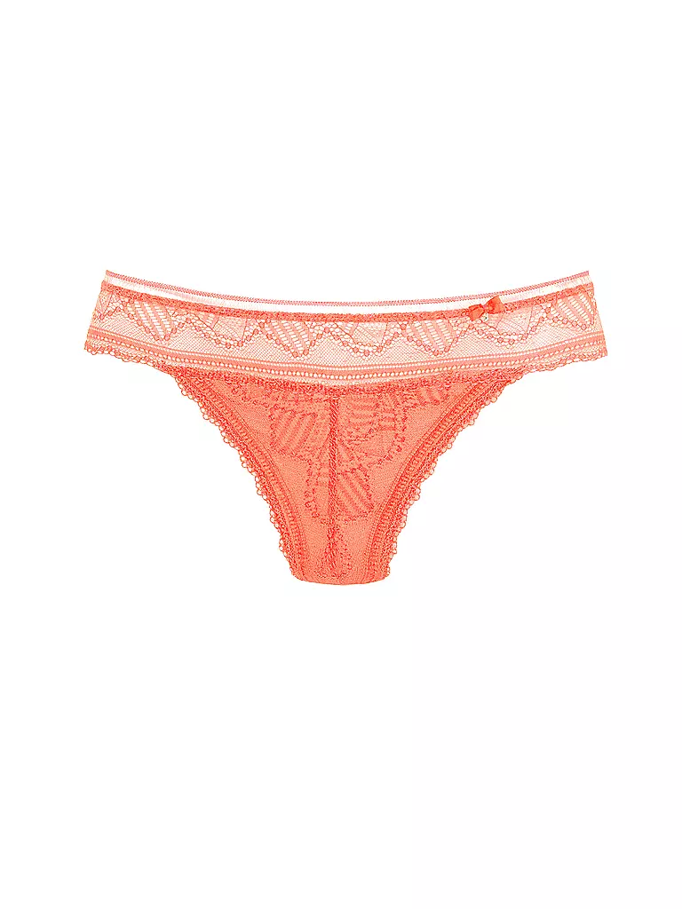 LASCANA | String TIZIANA Neon Peach  | Naranja