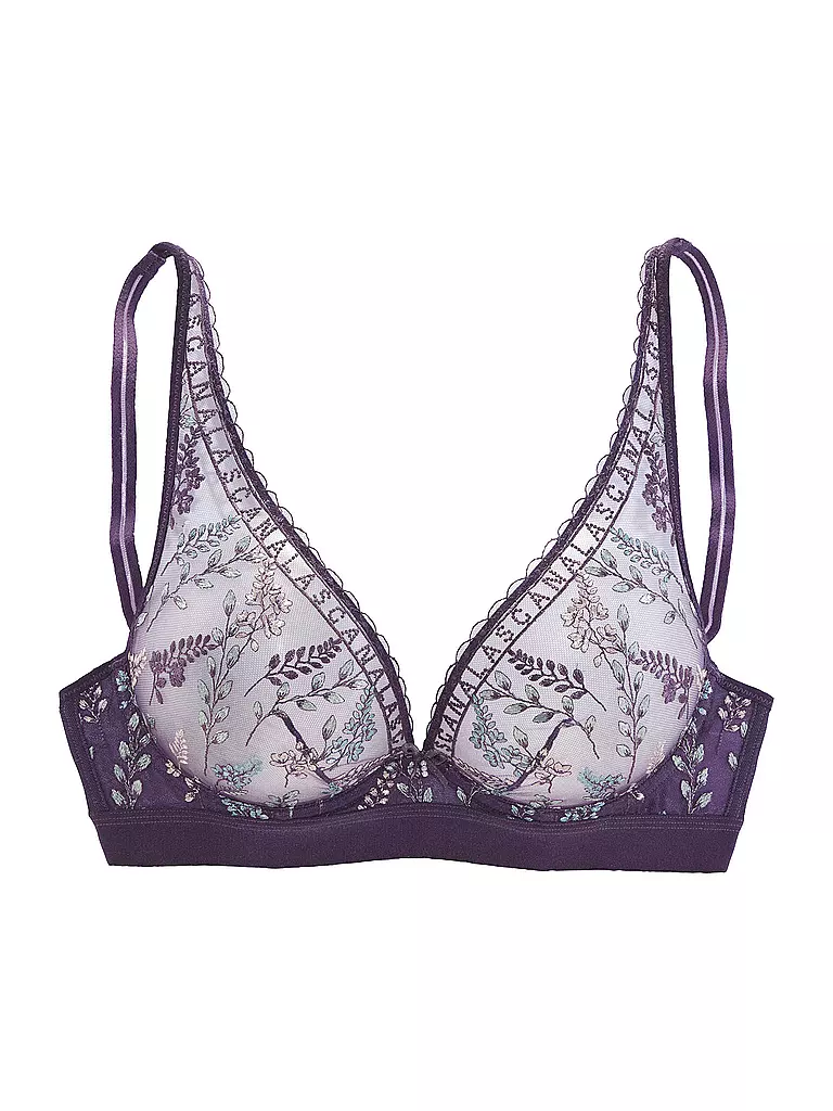LASCANA | Sujetador con aros MIRABEL plum-multi | 