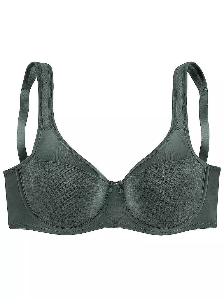 LASCANA | Sujetador Minimizer PERFECT BASIC verde oscuro | Verde oscuro