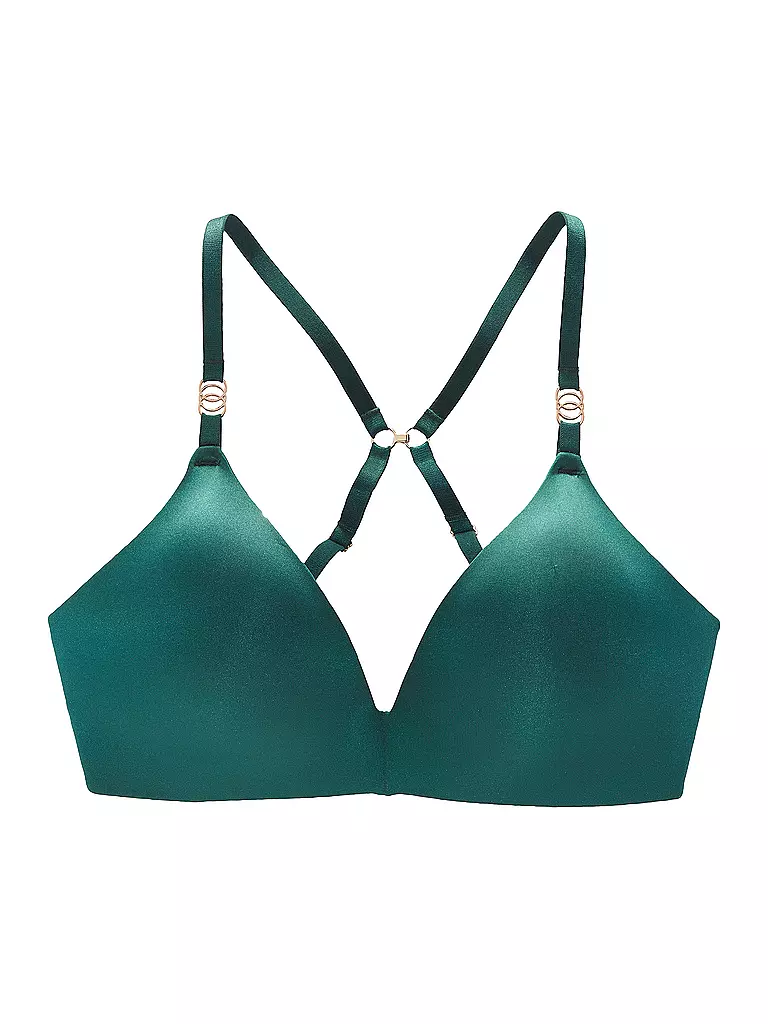 LASCANA | Sujetador Push Up ELENORA verde abeto | Verde oscuro