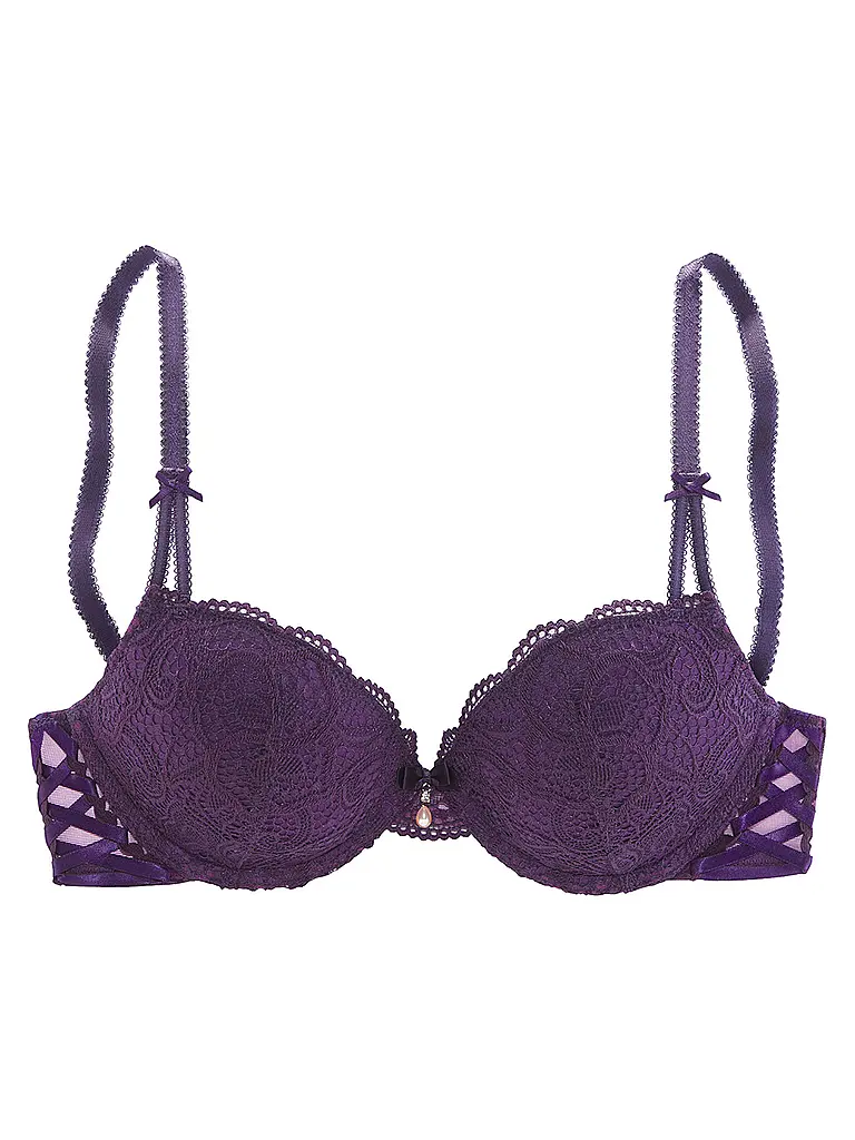 LASCANA | Sujetador Push Up NIKOLETTA ciruela | Lila