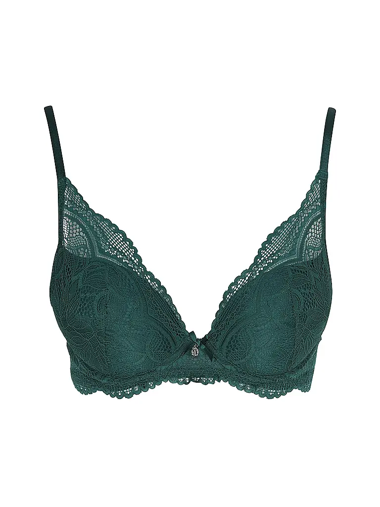 LASCANA | Sujetador Push Up VIVIANNA verde abeto | Verde oscuro