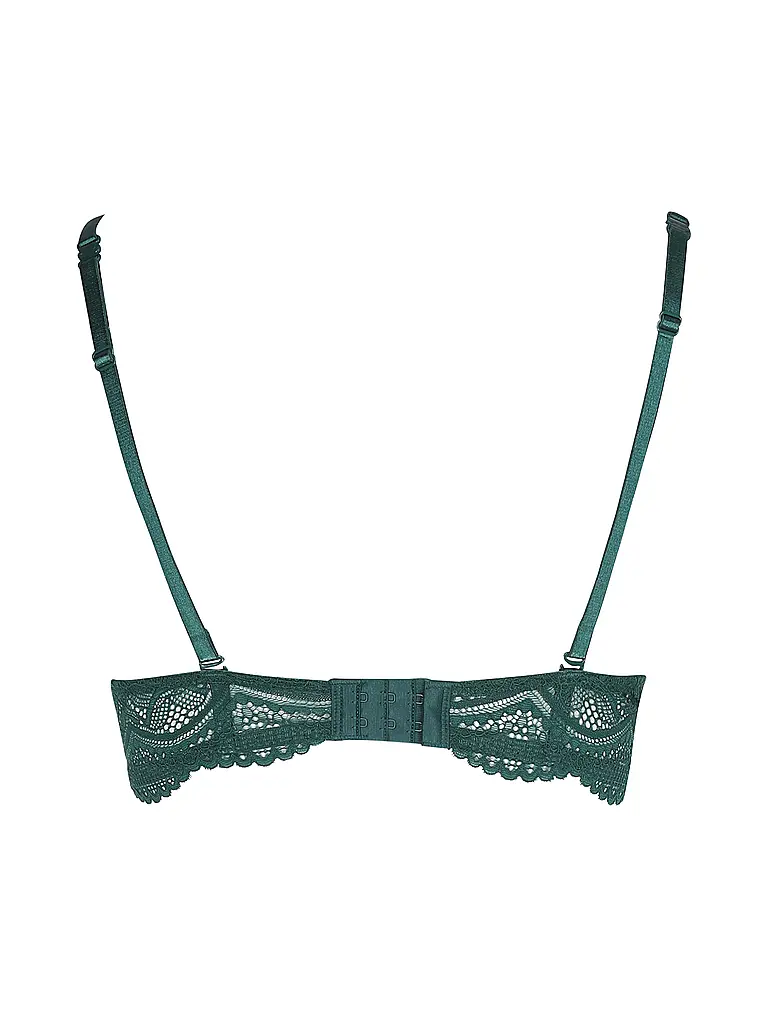LASCANA | Sujetador Push Up VIVIANNA verde abeto | Verde oscuro