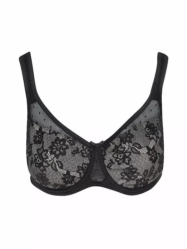 LASCANA | Sujetador reductor PERFECT BASIC negro-nude | Negro