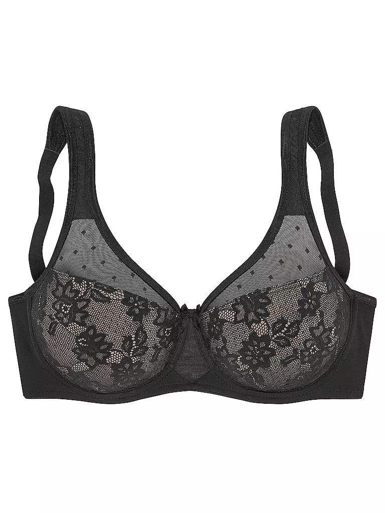 LASCANA | Sujetador reductor PERFECT BASIC negro-nude | Negro