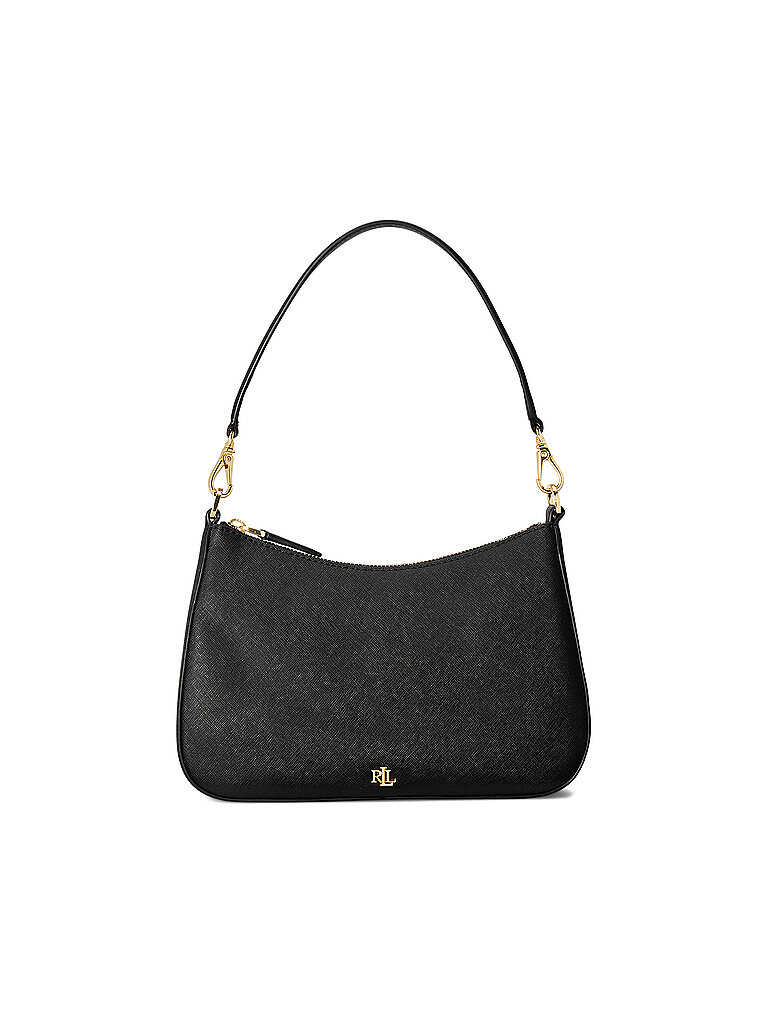 Lauren Ralph Lauren Bolso de cuero - Bolso de mano DANNI 26 Medium negro