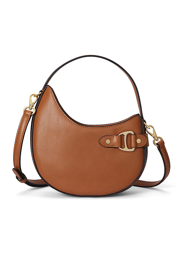 Lauren Ralph Lauren Bolso de piel - Mini bolso TASHA Small camel