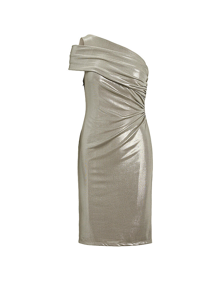 Vestido de cóctel plata 44