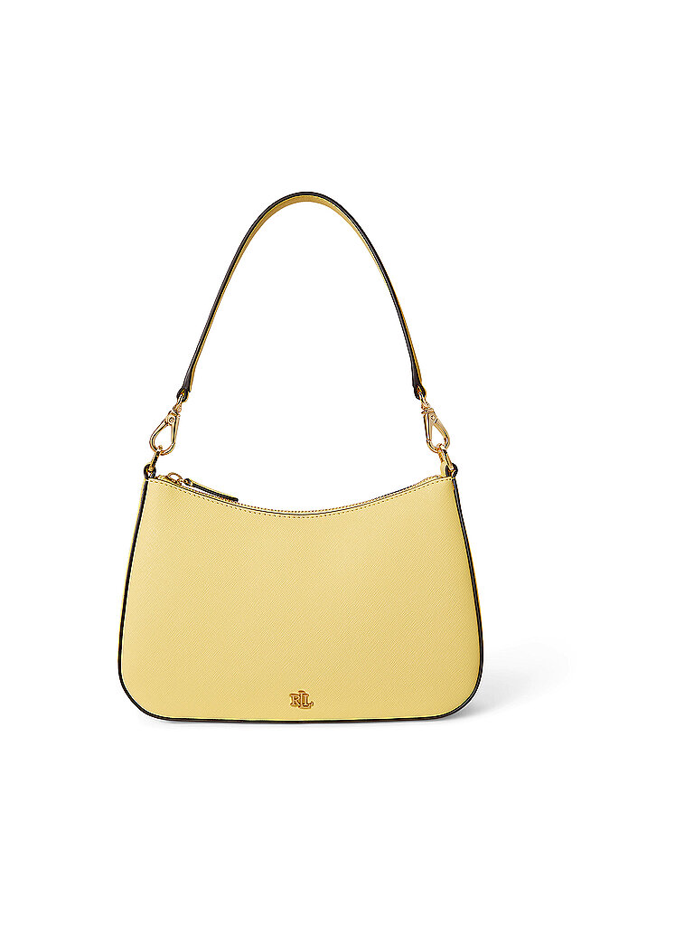 Bolso de cuero - Bolso de mano DANNI 26 Medium amarillo