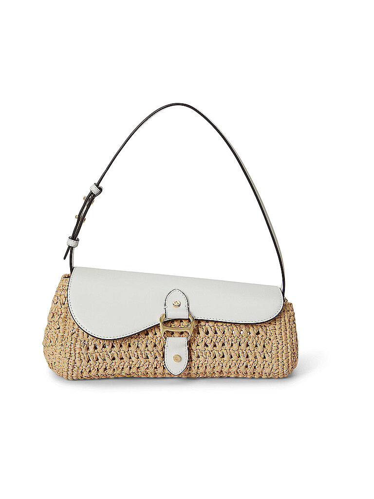 Lauren Ralph Lauren Bolso - Bolso de hombro TASHA Medium camel