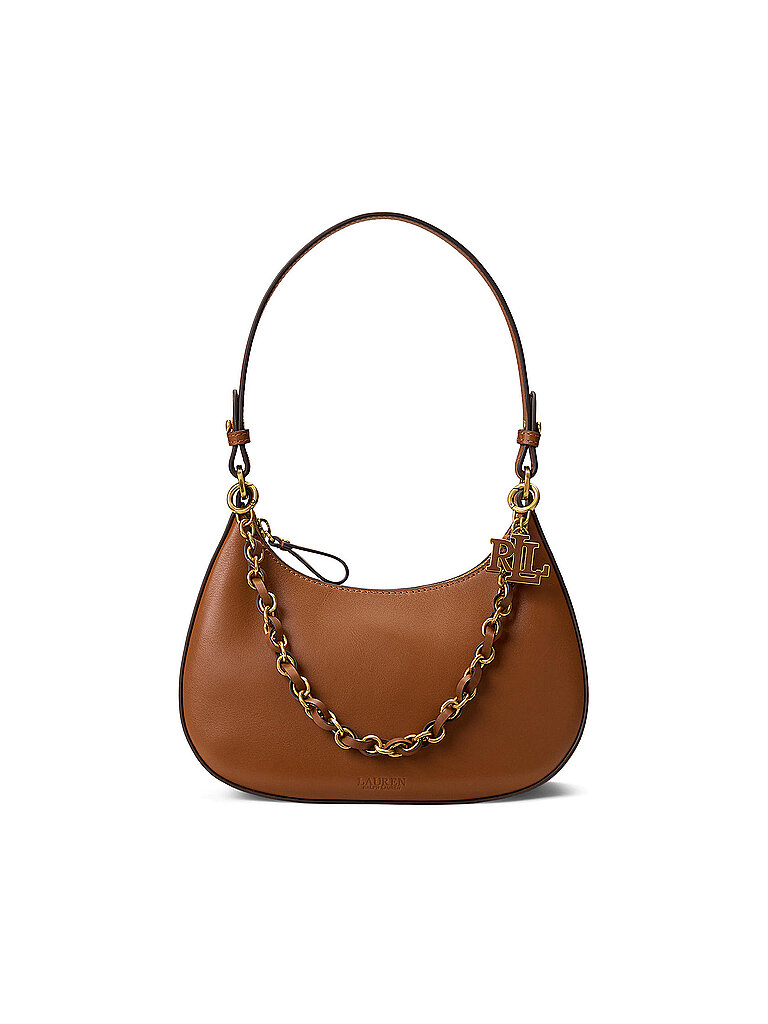 Bolso de piel - Bandolera MARCY Medium marrón claro