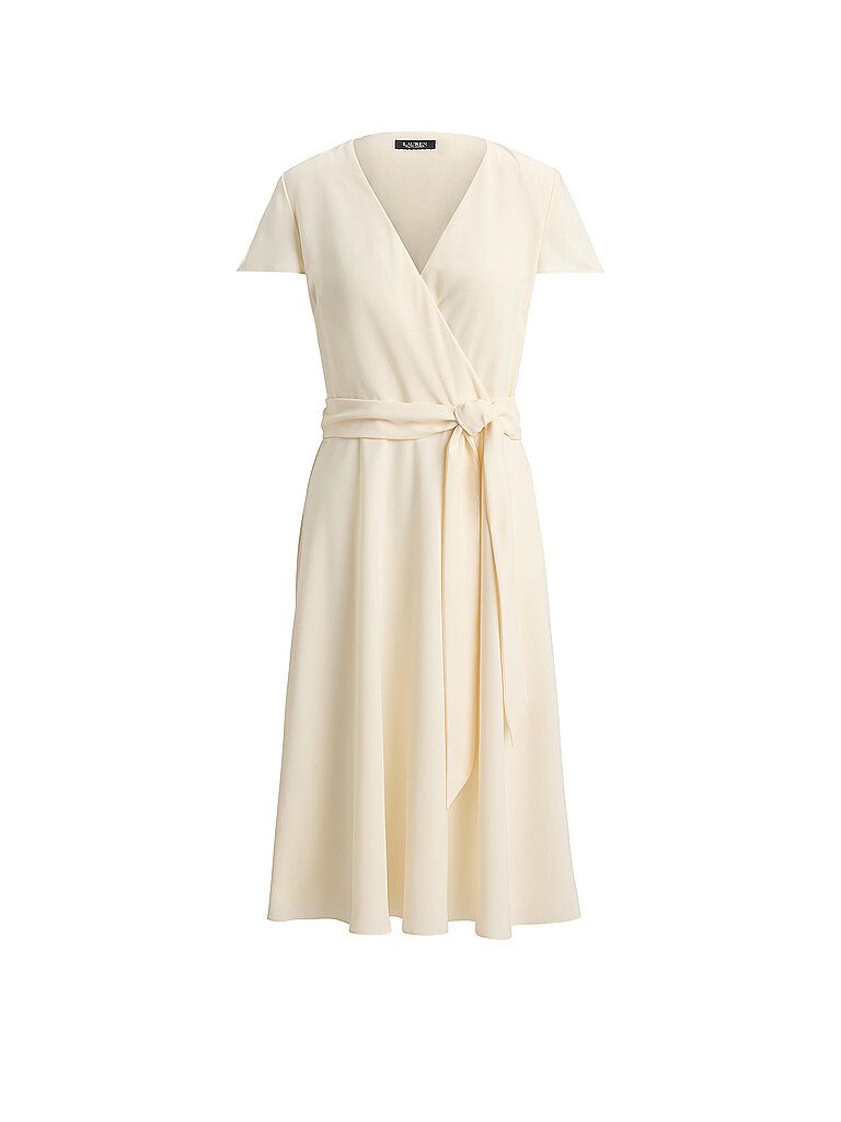 Ralph Lauren Midikleid crema 42