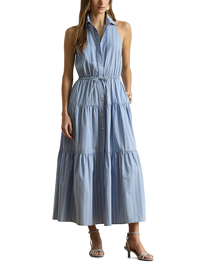 Midikleid azul claro 34