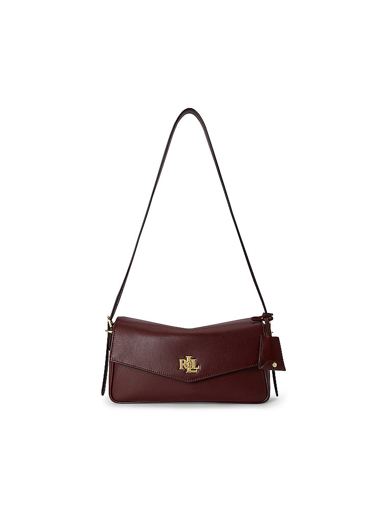 Lauren Ralph Lauren Bolso de piel - Bandolera FARRAH marrón