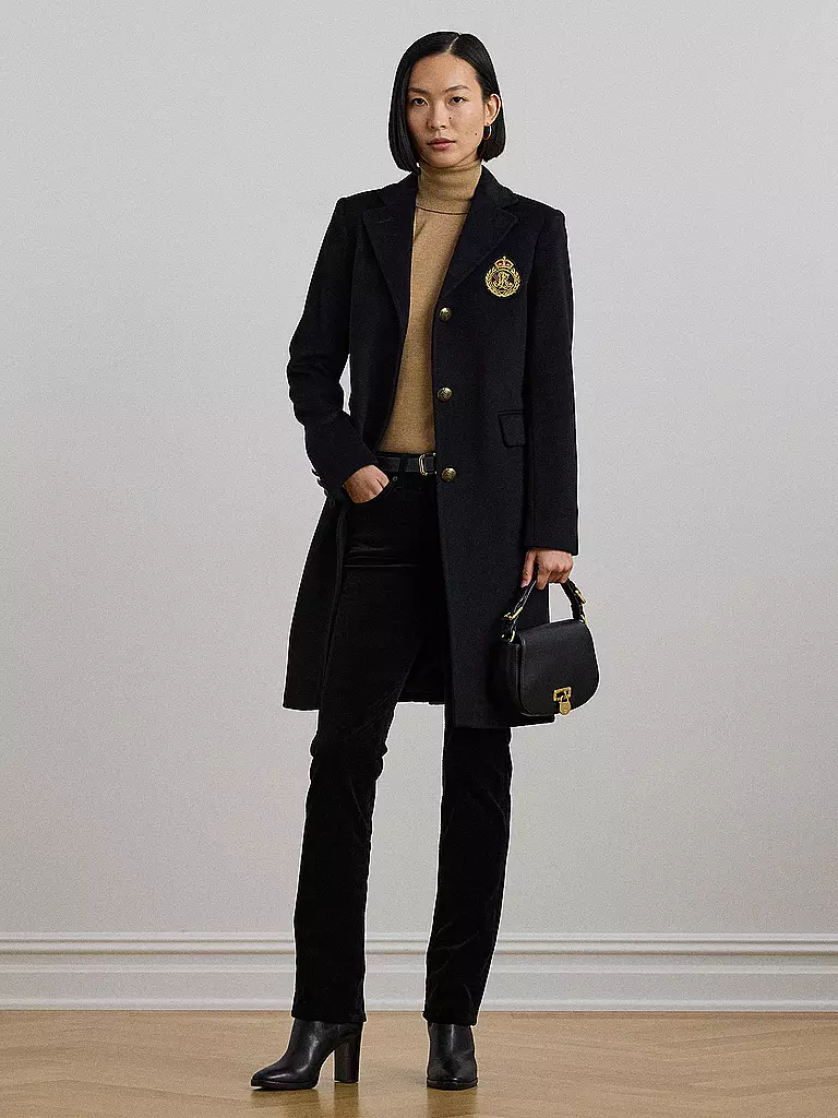 LAUREN RALPH LAUREN | Abrigo de lana | Negro