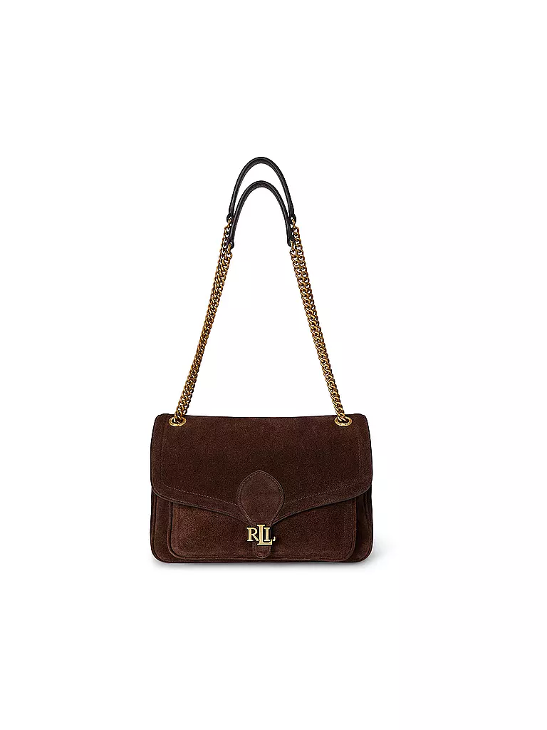 LAUREN RALPH LAUREN | Bolso de cuero - Bandolera BRADLYN Medium | braun