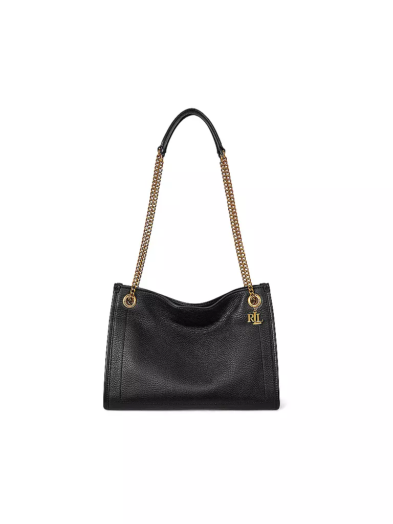 LAUREN RALPH LAUREN | Bolso de cuero - Bolso de hombro BRADLEY Medium | Negro
