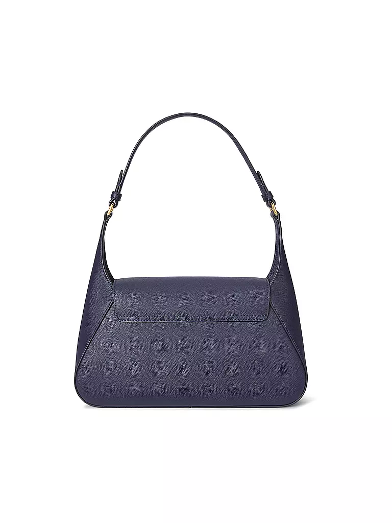 LAUREN RALPH LAUREN | Bolso de cuero - Bolso de hombro SCHYLA Medium | Azul oscuro
