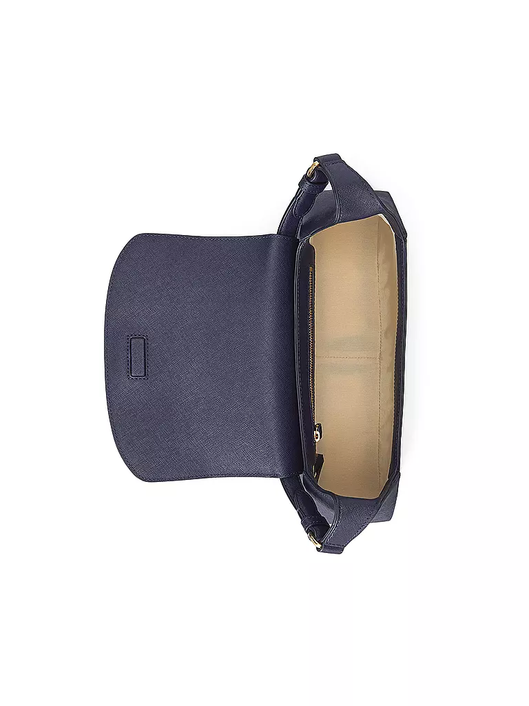 LAUREN RALPH LAUREN | Bolso de cuero - Bolso de hombro SCHYLA Medium | Azul oscuro
