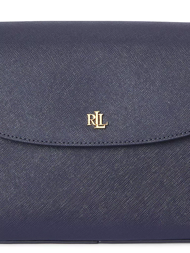 LAUREN RALPH LAUREN | Bolso de cuero - Bolso de hombro SCHYLA Medium | Azul oscuro