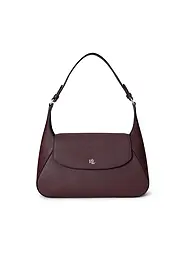 LAUREN RALPH LAUREN | Bolso de cuero - Bolso de hombro SCHYLAR Medium | Rojo oscuro
